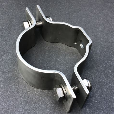 metal 2 inch pipe bracket|1 2 pipe clamp mount.